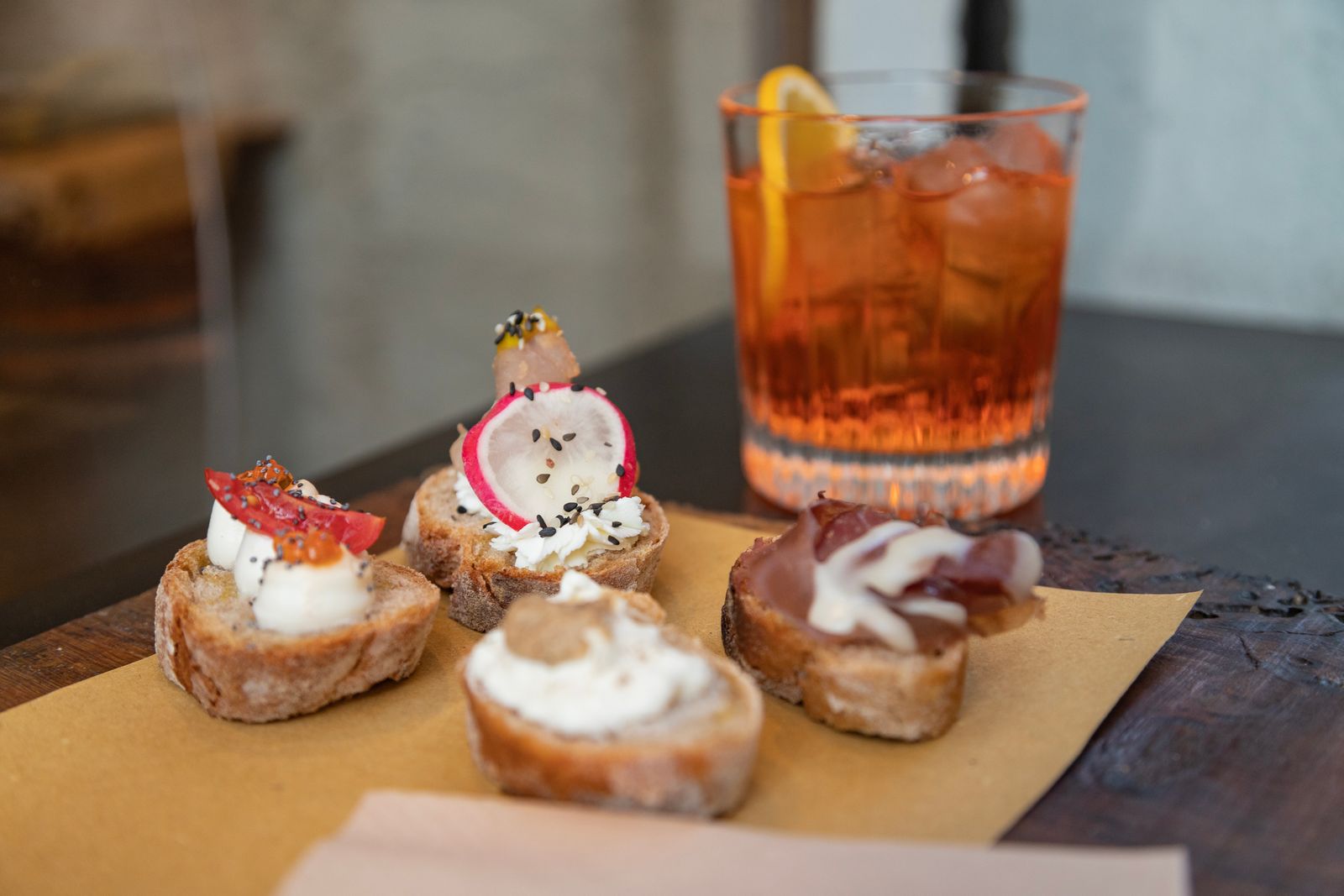 Sicilian cicchetti spread